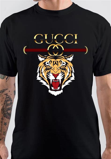 gucci emboidery tiger tee|gucci tiger shirt.